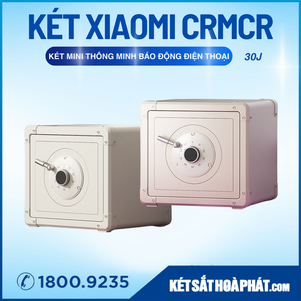 Két Sắt Xiaomi CRMCR Mini Thông Minh 30J Kết Nối App Điện Thoại