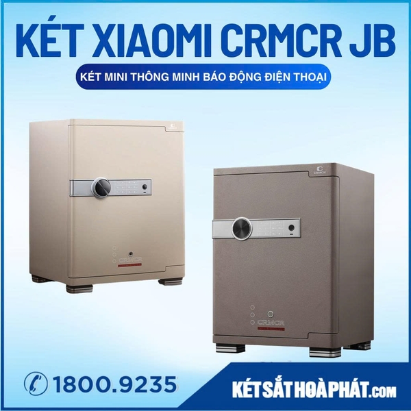 Két Sắt Xiaomi CRMCR 45JB Chống Cháy Khóa Vân Tay Điện Tử Kết Nối APP Điện Thoại