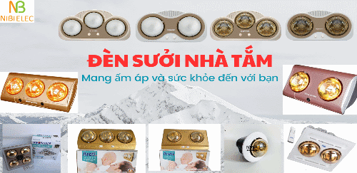 Tiêu chí lựa chọn công suất đèn sưởi nhà tắm phù hợp với nhu cầu sử dụng