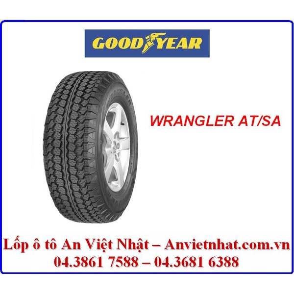 Lốp ô tô 225/75 R15 GOODYEAR WRANGLER AT/SA - INDO Công ty TNHH thương mại  An Việt Nhật