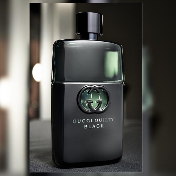 gucci black pour homme