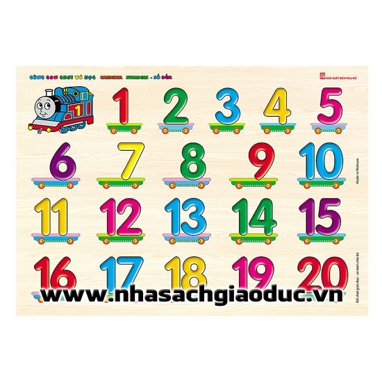 Bảng Gỗ Cùng Con Chơi Và Học - Số Đếm | Nhà sách Giáo dục Onlygol Bảng Gỗ Cùng Con Chơi Và Học - Số Đếm | Nhà Sách Giáo Dục Onlygol