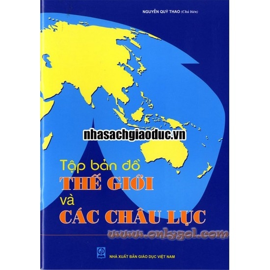 Sách - Tập Bản Đồ Thế Giới Và Các Châu Lục | Nhà Sách Giáo Dục Onlygol