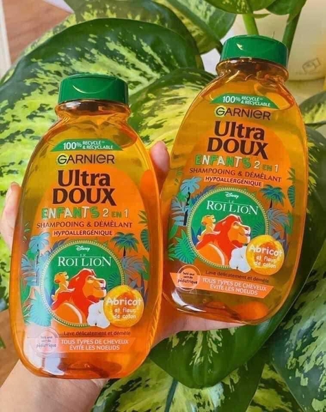 garnier-dau-goi-tre-em-ultra-doux-300ml-huong-trai-cay