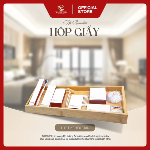 Bộ Amenities Hộp giấy