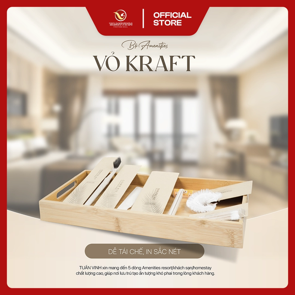 Bộ Amenities vỏ Kraft