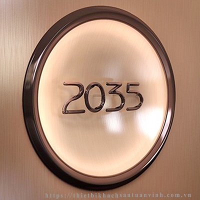 Biển số phòng khách sạn 2035