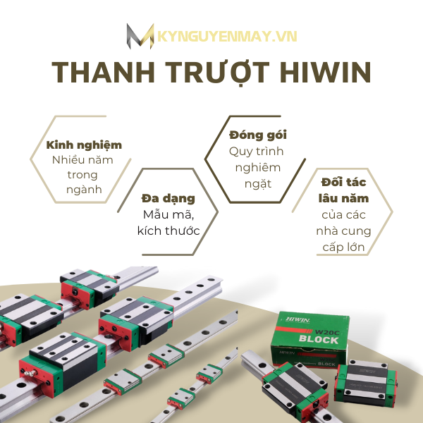 Thanh trượt HIWIN