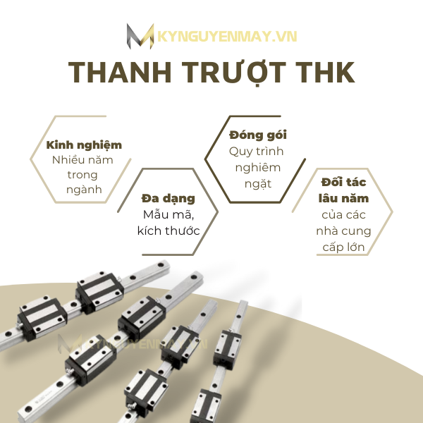 thanh trượt THK