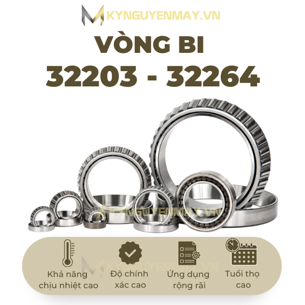 Vòng bi 32203 - 32264