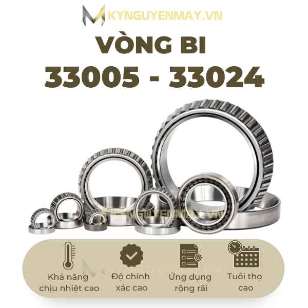 Vòng bi 33005 - 33024