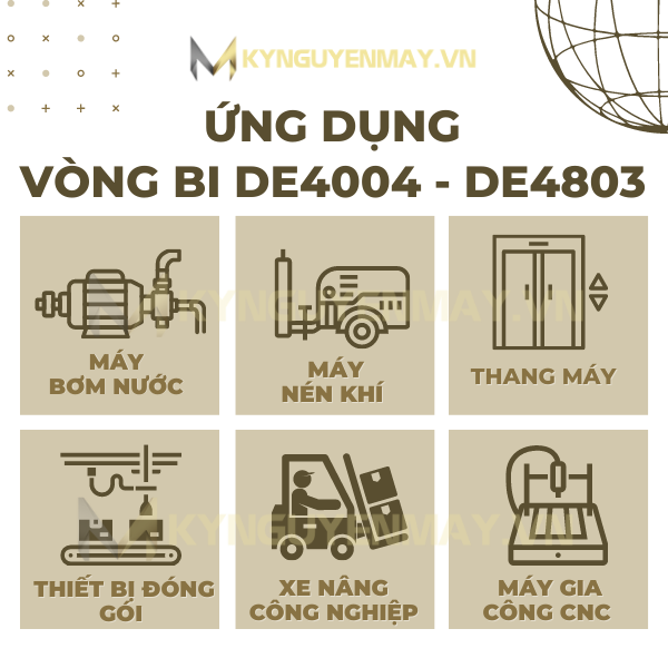 Vòng bi DE4004 - DE4803