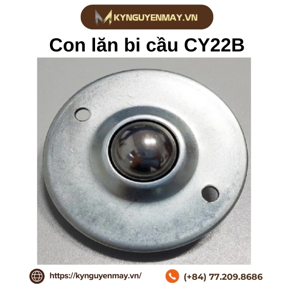 Con Lăn Bi Cầu CY22B | Vòng Bi Mắt Trâu Nhỏ Gọn - Giá Tận Xưởng
