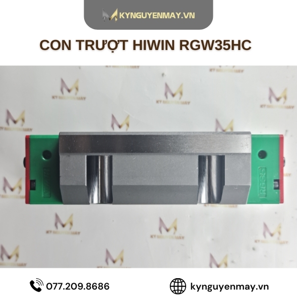 Con Trượt HIWIN RGW35HC | Ổ Bạc Đạn Trượt 151.5x100x48mm