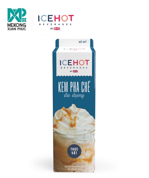 Kem Làm Bánh Whip Topping Base MEKONG XUÂN PHÚC Kem Làm Bánh Whip Topping Base MEKONG XUÂN PHÚC
