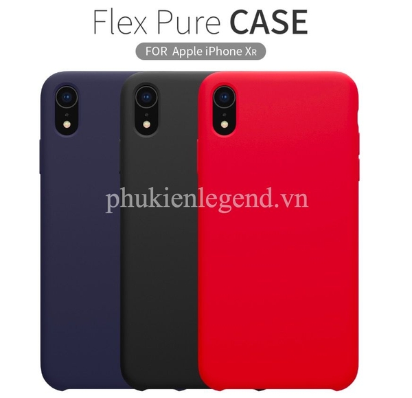 Ốp Lưng Nillkin Flex Pure Case Iphone Xr Silicon Dẻo