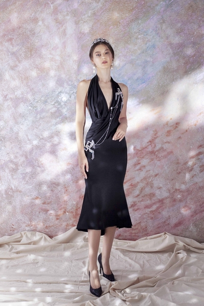 Váy Ren Lụa Đính Pha Lê (Limited Edition)