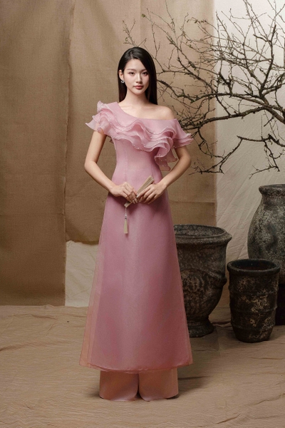 Organza Silk Ao Dai
