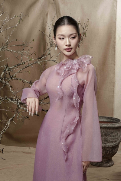 Organza Silk Ao Dai