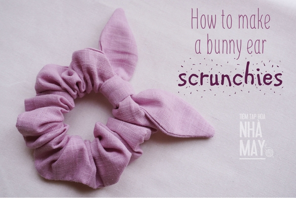 scrunchies cách làm