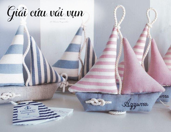 Giải cứu vải vụn làm những món đồ dễ thương