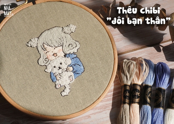 Thêu chibi 