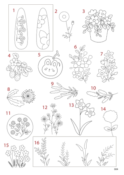 Tổng hợp video hướng dẫn mẫu thêu in sẵn trên mếch tan Tiệm tạp hoá Nhà May - Phần 4