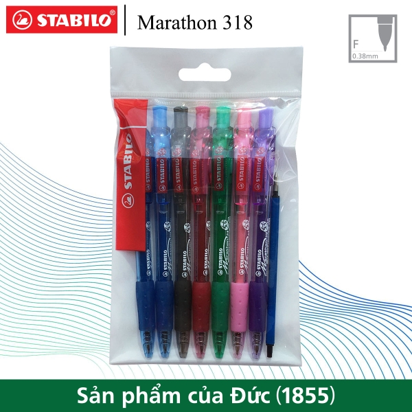 bo-7-but-bi-stabilo-marathon-ruot-xanh-bp318f-c7r
