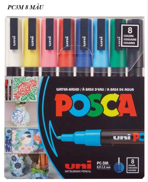 bo-but-nghe-thuat-posca-pc3m-8-mau-16-mau-0-9-1-3mm