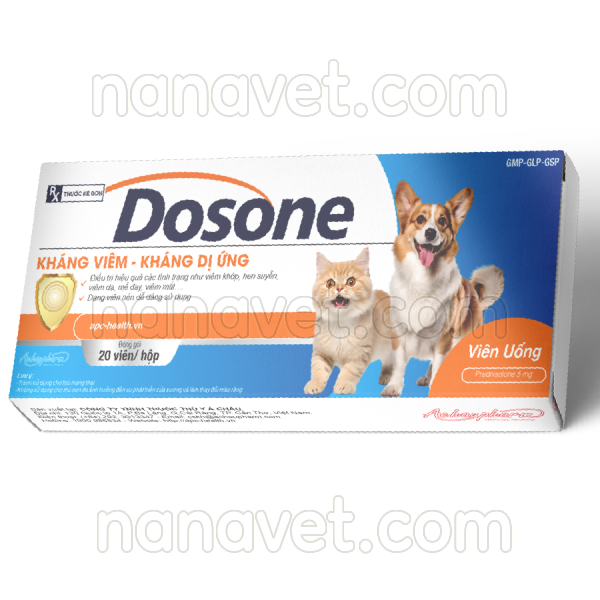 Dosone - 10v/vỉ x 2vỉ/hộp | nanavet.com