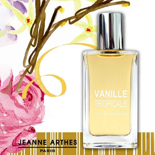 Nước hoa nữ LA RONDE DES FLEURS - VANILLE TROPICALE EDP 30 ML/JEANNE ARTHES  À LA MODE PARIS