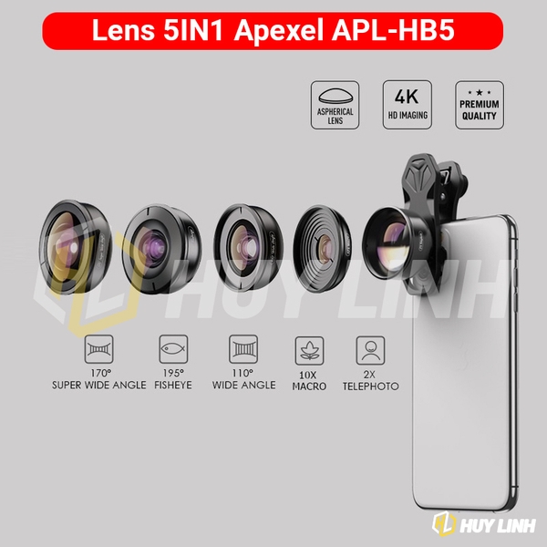 Bộ lens kit APEXL APL HD5 TP là một trong những trang bị hiện đại nhất cho những nhiếp ảnh gia chuyên nghiệp. Bộ lens này bao gồm nhiều ống kính chất lượng, thuận tiện cho việc đổi ống trong quá trình chụp ảnh. Với sự phát triển và cập nhật liên tục, bộ lens kit này luôn đáp ứng được nhu cầu cập nhật của ngành nhiếp ảnh. Hãy khám phá thêm về sản phẩm này trong bức ảnh liên quan.