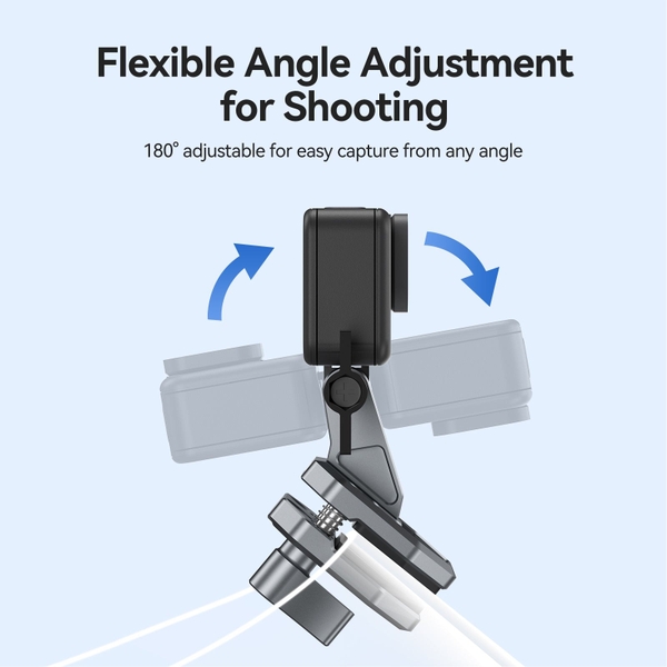 Telesin Windshield Clamp Mount  S3-EAK-03 gắn kính xe sử dụng với Action Camera chính hãng