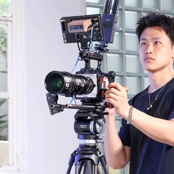 Đầu Fluid head chuyên nghiệp VideoFast Heavy Duty Ulanzi T045 chính hãng