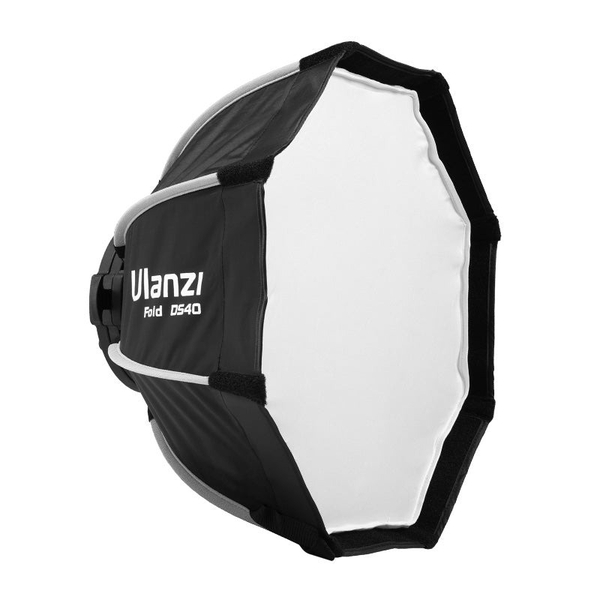 Softbox Octagon Ulanzi Fold DS40 40cm thiết kế tháo lắp nhanh chóng ngàm mini bowen kèm Grid L066