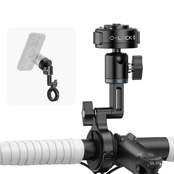 Ulanzi O-LOCK II M009 - Arm kẹp tay lái xe đạp tích hợp giá đỡ điện thoại thế hệ thứ 2