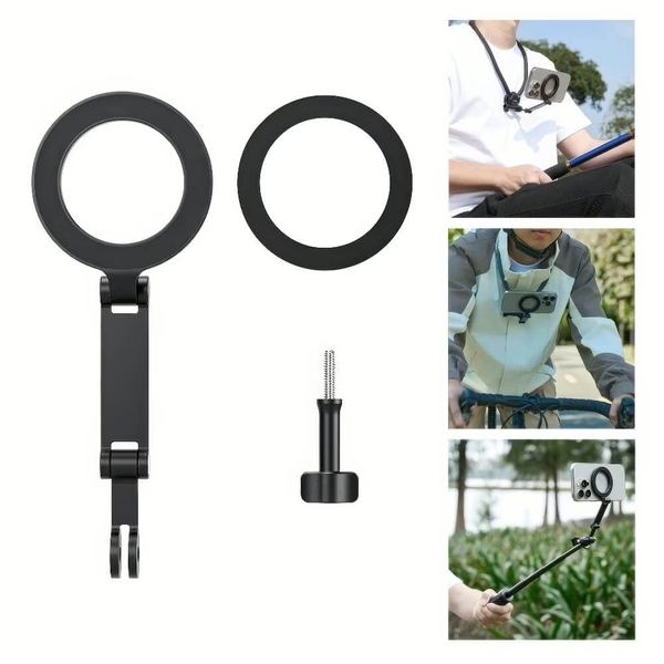 Telesin P7-MB-01 Giá đỡ điện thoại từ tính ngàm gopro tháo lắp nhanh tiện lợi chính hãng
