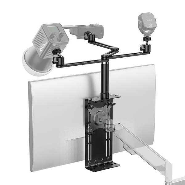 Ulanzi VS01 ngàm chuyển đổi VESA cho màn hình gắn thêm các phụ kiện rời kèm tay Arm và 3 đầu ball chính hãng