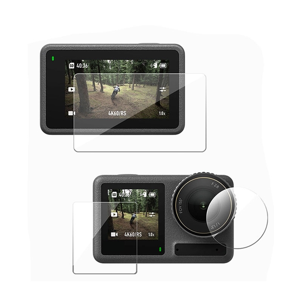 Telesin S6-FLM-10-TDJ kinh dán cường lực cho camera Action 5 Pro chính hãng