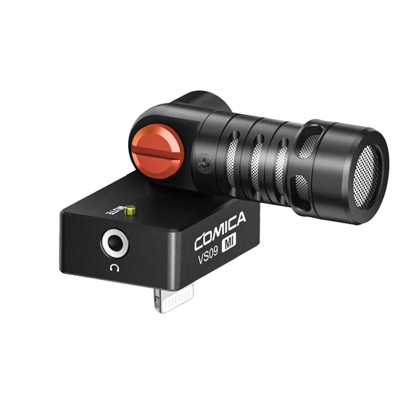 Micro Cardioid COMICA CVM-VS09 MI - Cổng lightning cho điện thoại iPhone chính hãng