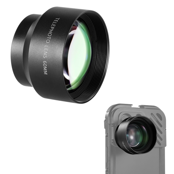 Lens telephote zoom 2x cho điện thoại NEEWER 60mm HD