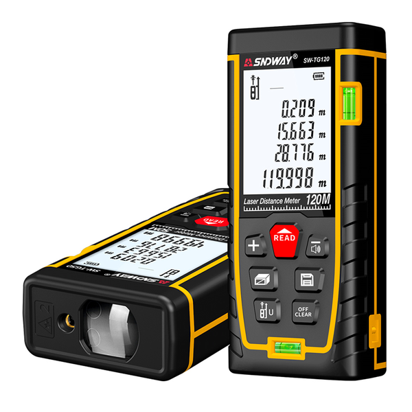 Máy đo khoảng cách bằng tia laser cầm tay M120 - khoảng cách 120M chính hãng
