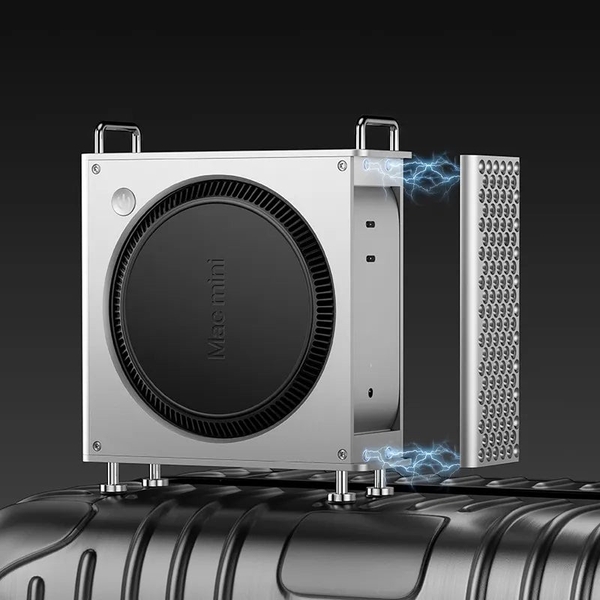 Case dành cho máy Mac Mini Ulanzi QT01 chất liệu hợp kim nhôm cao cấp chính hãng