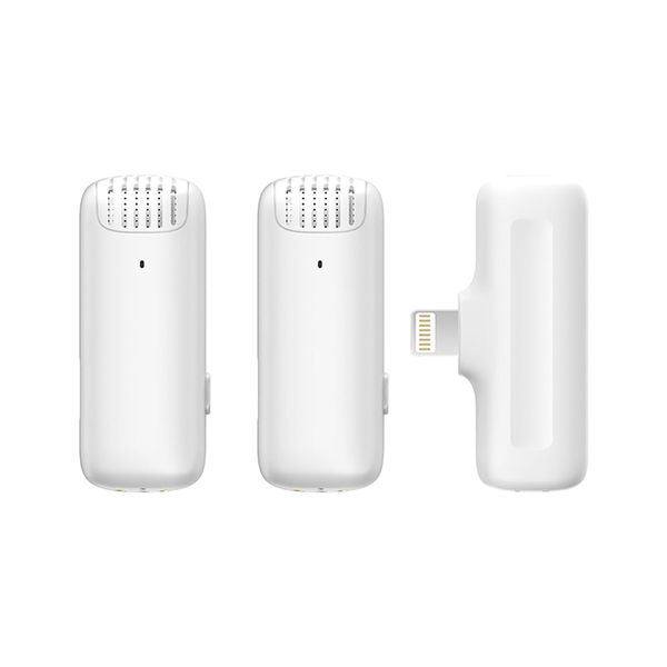 Ulanzi J12 Wireless Lavalier (White) - Micro không dây chuyên nghiệp cao cấp