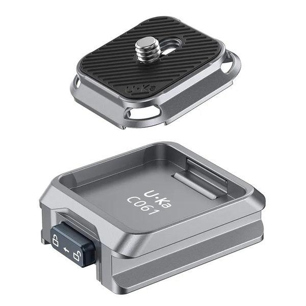 Bộ Kit tháo lắp nhanh Ulanzi Uka CO61 sử dụng với Gimbal DJI RS4/RS4 Mini/3/2 tương thích F38
