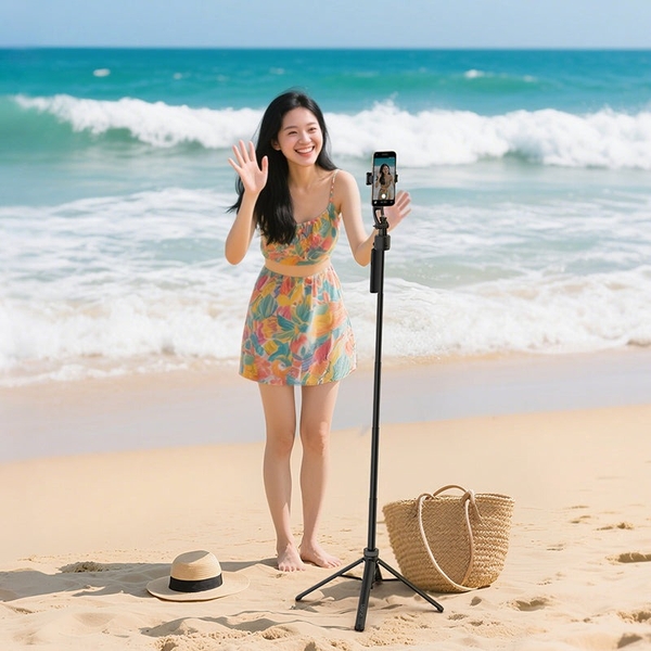 Ulanzi TT23 Quadpod Auto Open cao 163cm - Tích hợp Gimbal AI Tracking theo dõi chuyển động chính hãng