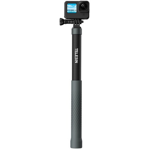 Gậy selfie tàn hình dành cho GoPro 13/12/11/10 Telesin GP-MNP-002 chất liệu carbon fiber, chiều dài lên tới 1m2