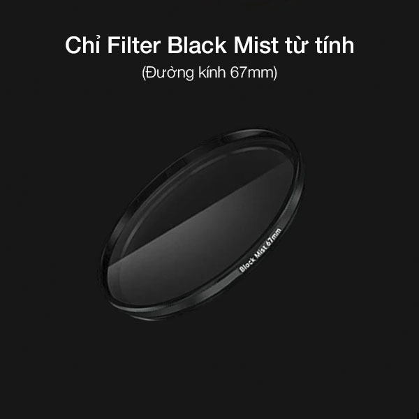 Bộ kit ốp case + Filter và Mount 67mm từ tính hỗ trợ chụp ảnh cho iPhone 15 Pro Promax (6 In 1)