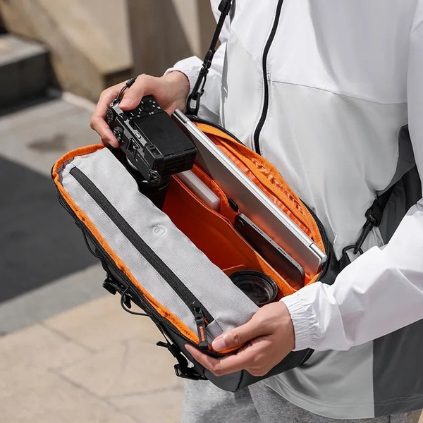 Túi đựng máy ảnh camera DSLR thời trang Ulanzi SU02 đeo vai chống nước cho Canon Nikon Sony Hoshino crossbody bag B163 chính hãng