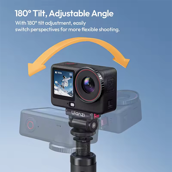 Bộ chuyển đổi từ tính Ulanzi OA27 cho DJI Action điều chỉnh độ nghiêng 180°